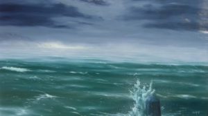 Dipinti di mare - quadro intitolato Orizzonte arcano - autore Nicola Sciotto