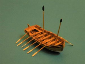 modello di scialuppa - modelli navali