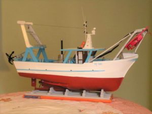 modello di peschereccio - modelli navali